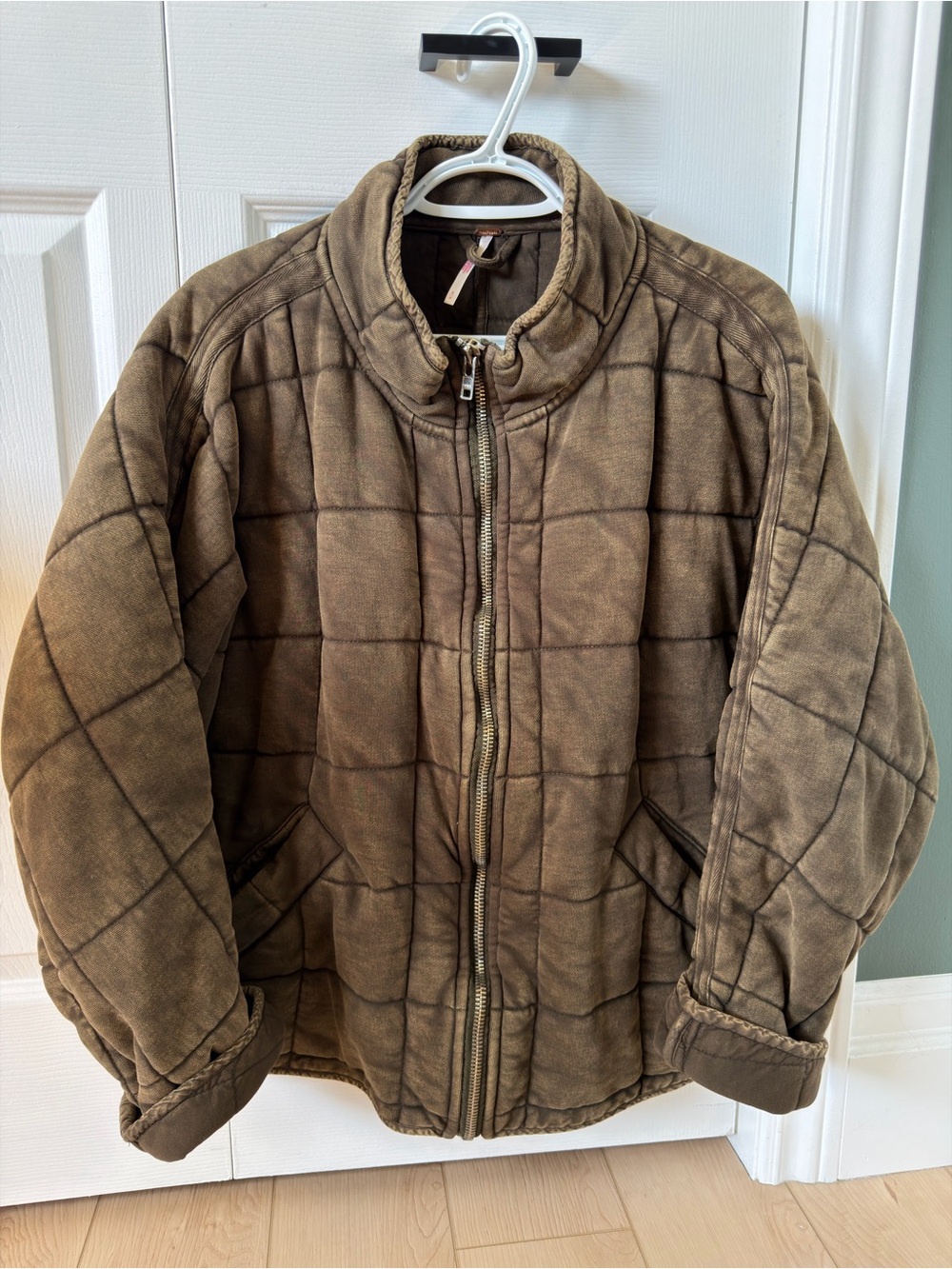Free People Dolman Jacket Dusted Military Green